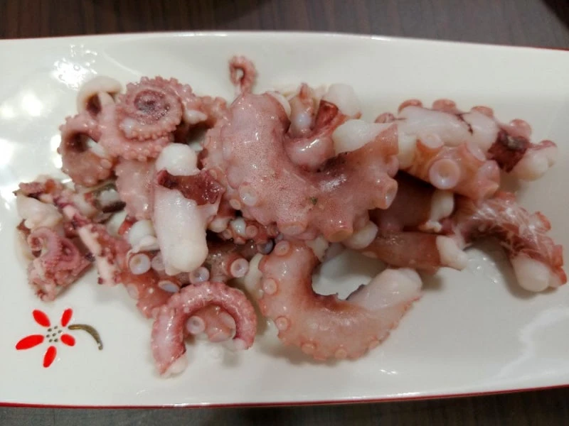 아까 먹은 문어