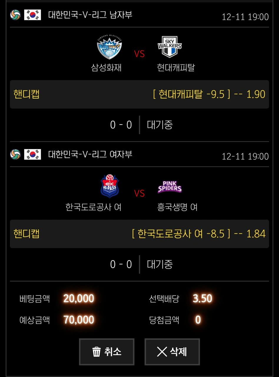 낭만에서 배구 두폴