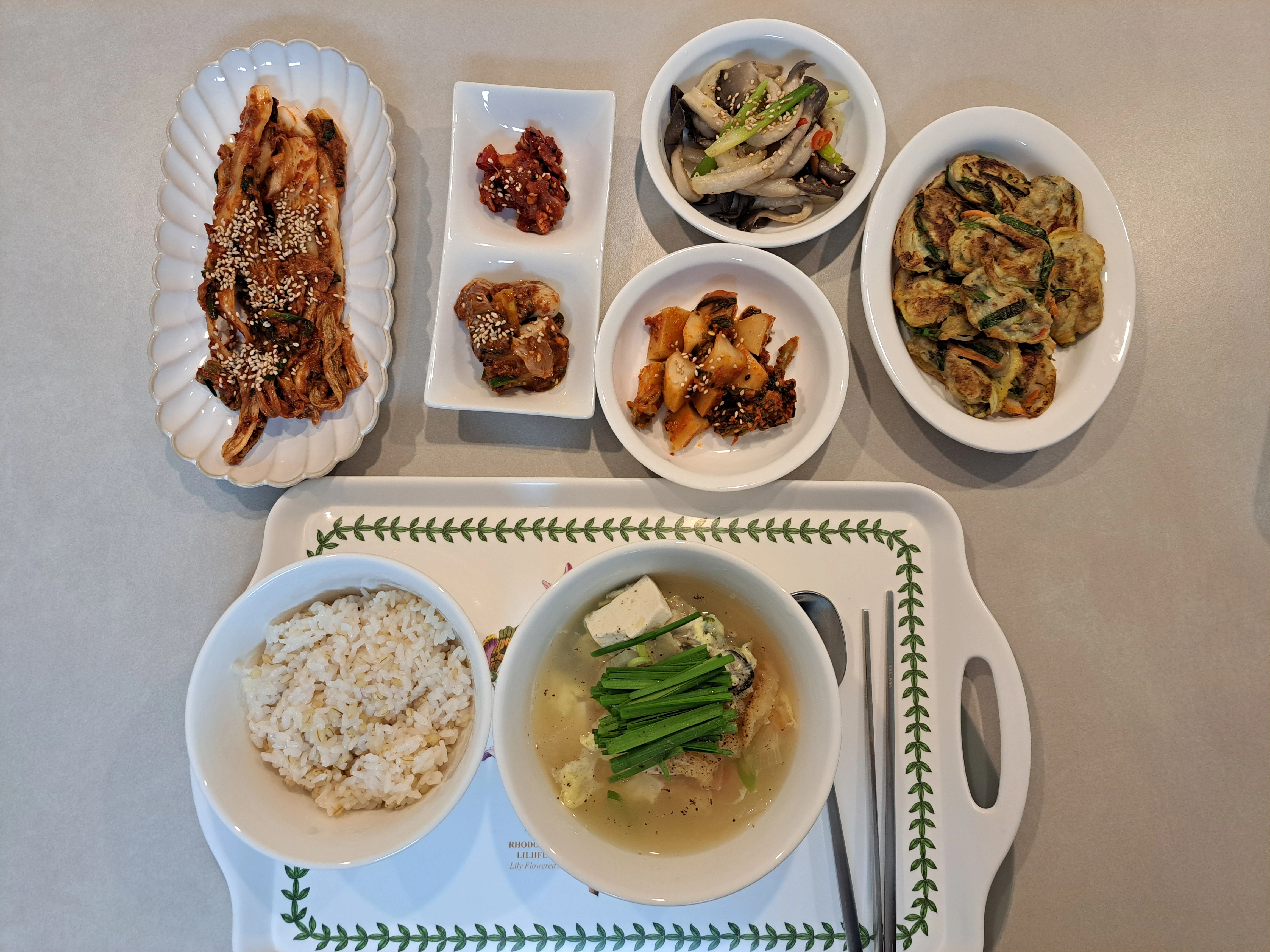 오늘 저녁 집밥~어제 술먹어 북어굴해장국~