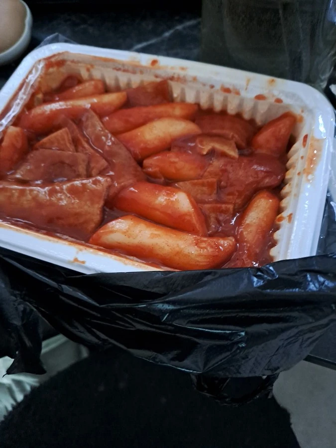 시 장 떡 볶 이 개 맛 도 리 ㅇㅈ?