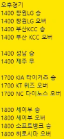 야구 2연승 후 3연승 도전 가봅니다
