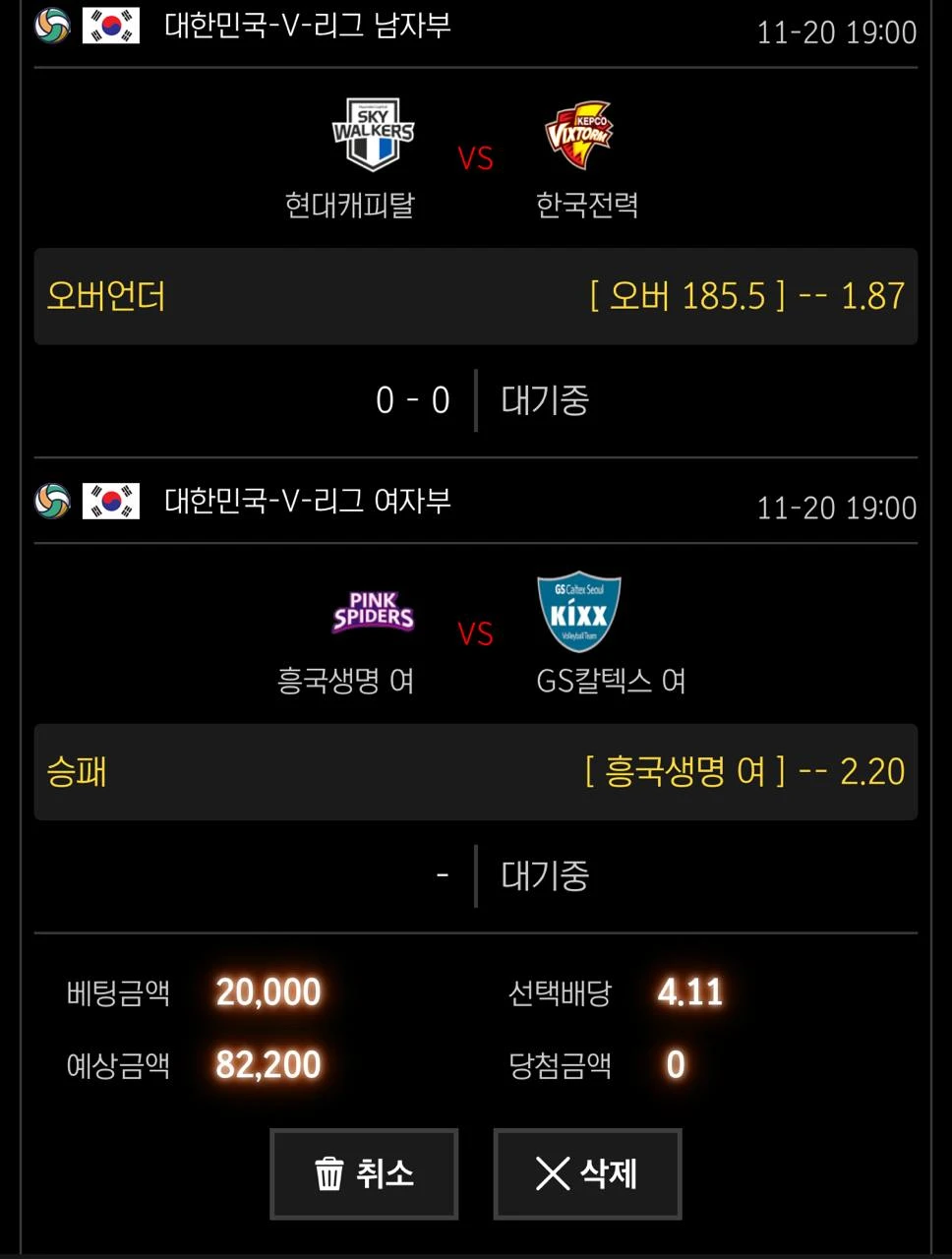 낭만) 배구두폴