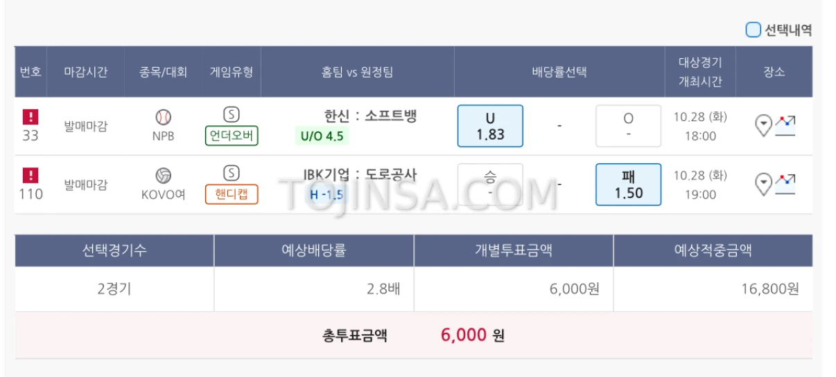 적중!쓰나미판에 하나건짐..(미공유 적중)