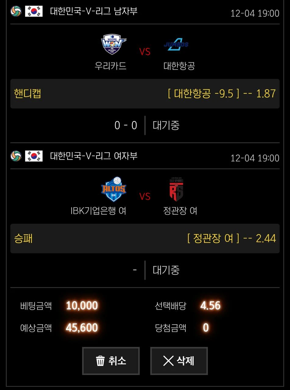 낭만에서 배구 두폴