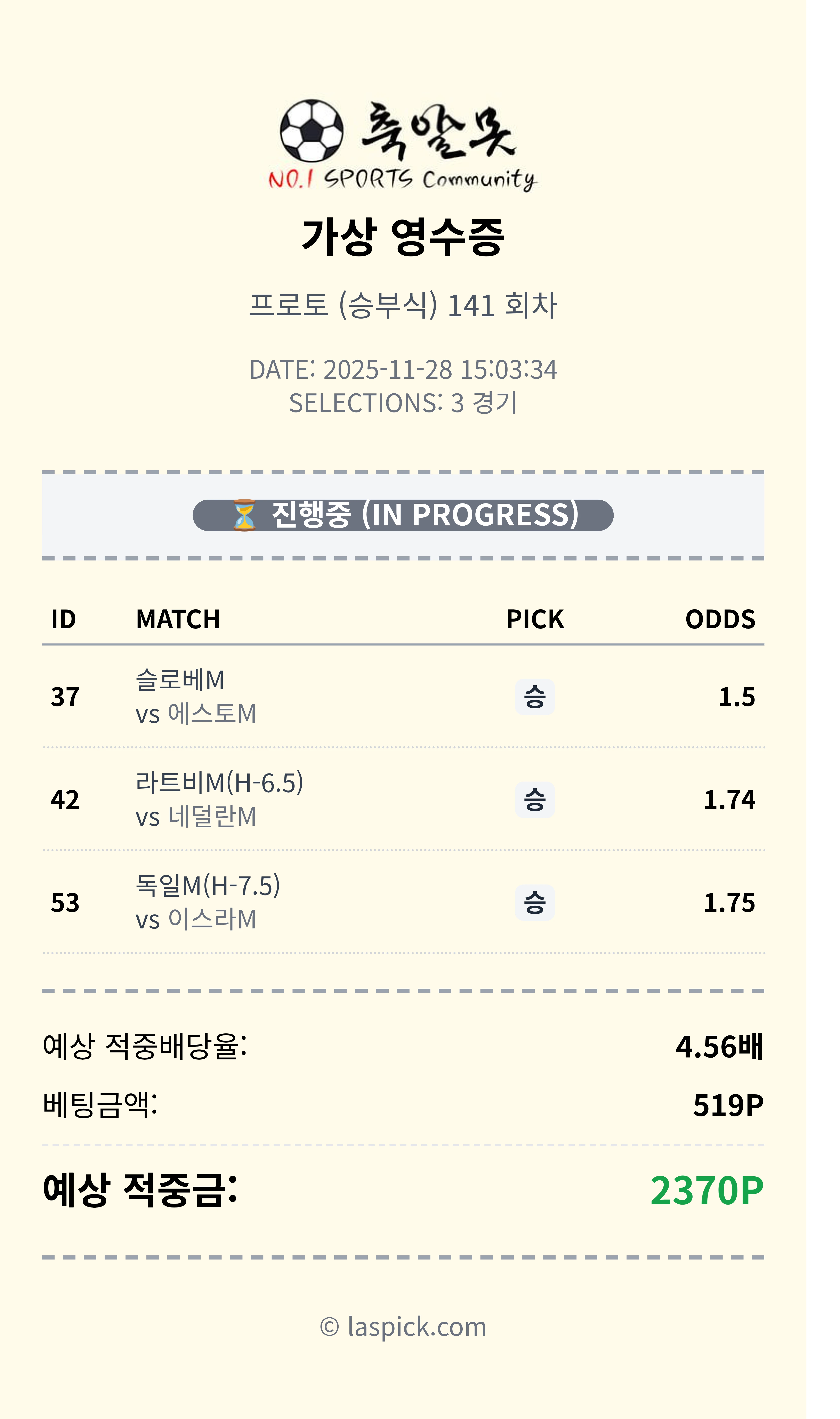 남농월컵 3폴 공개