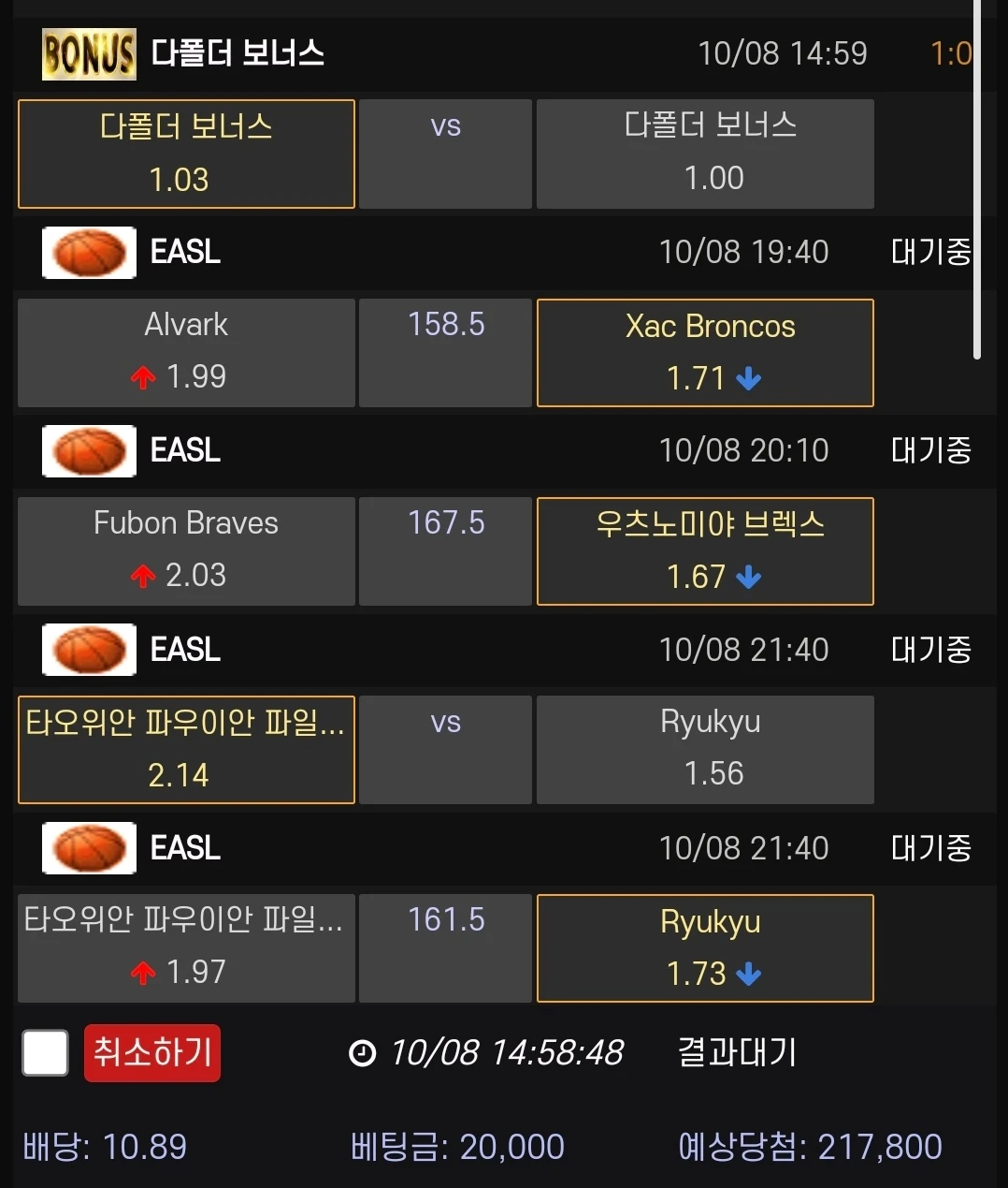 동아시아리그(농구)
