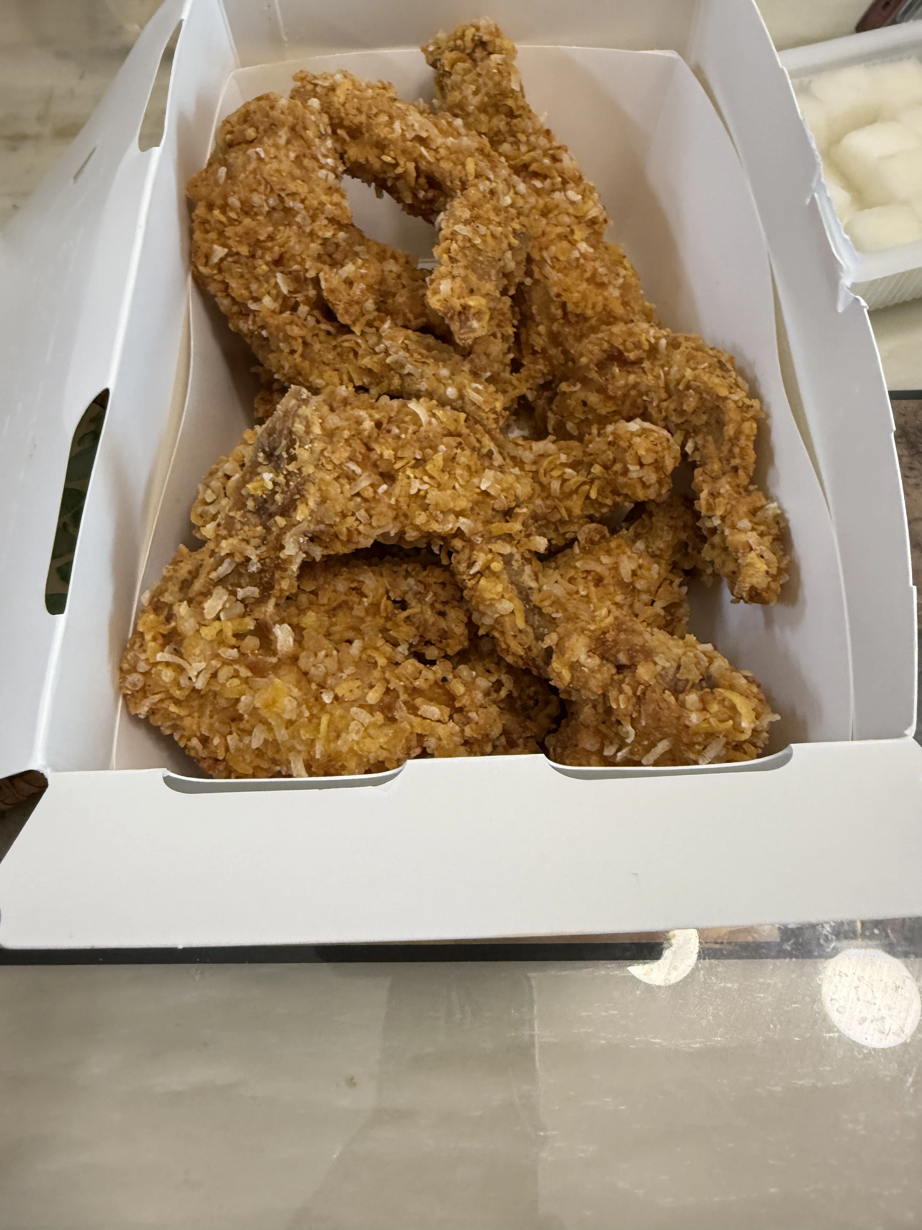 오늘 점심은 치킨