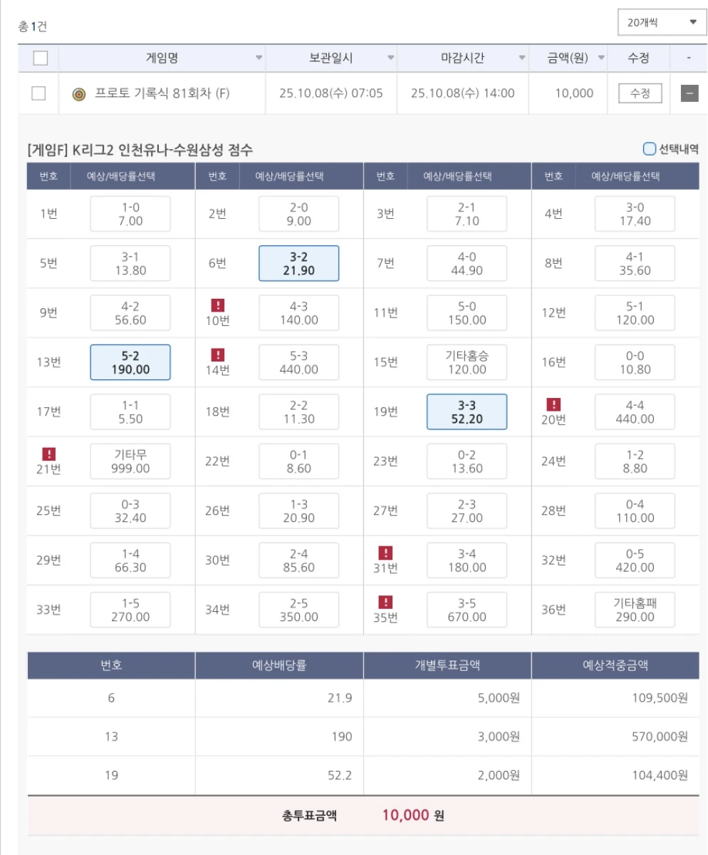 이번엔 기록식이다/개이리그2