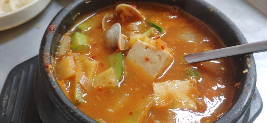 된 장 찌 개 ㅇㅈ?