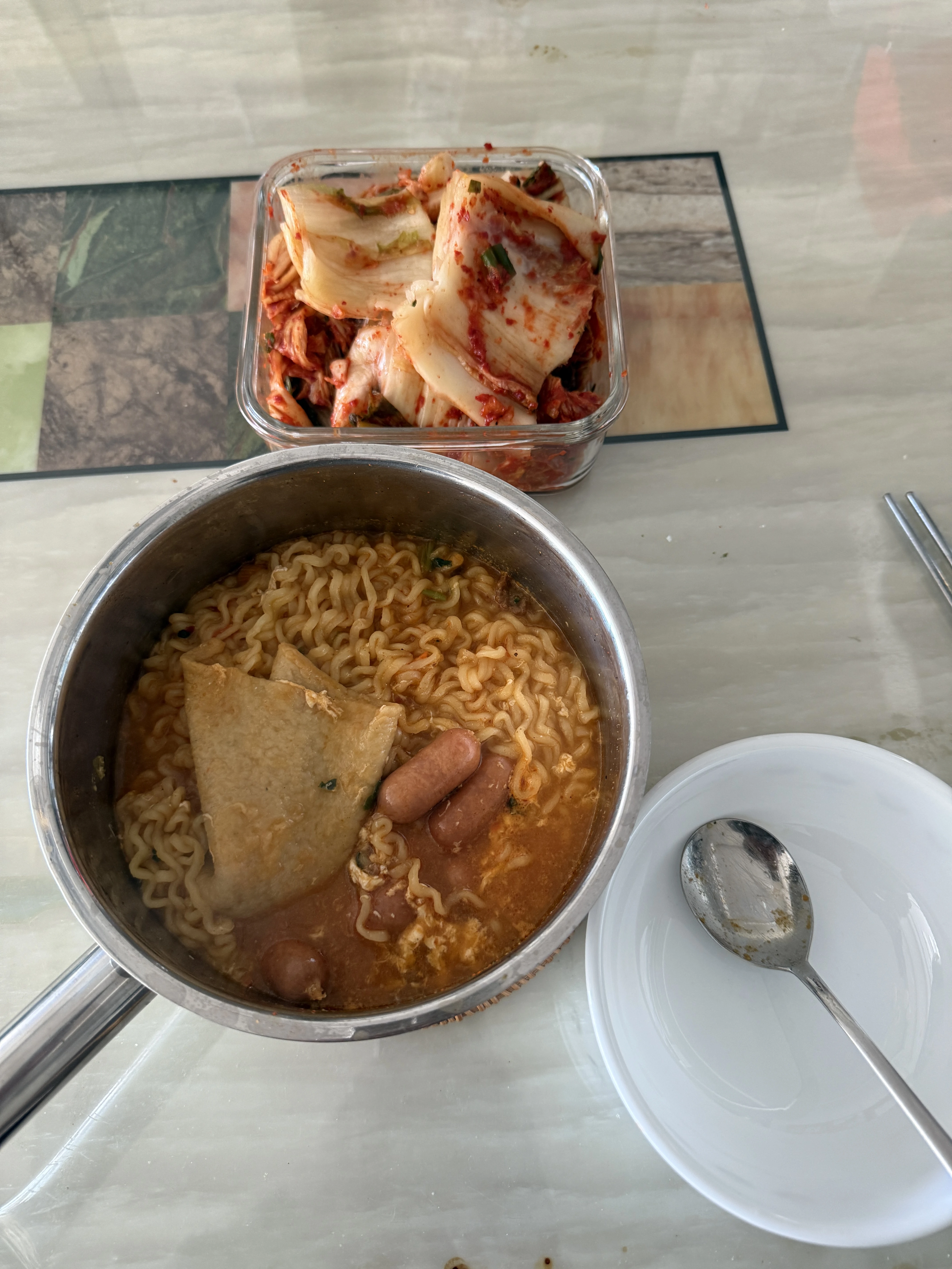 이제는 일주일간 라면만 먹어라 ㅋ